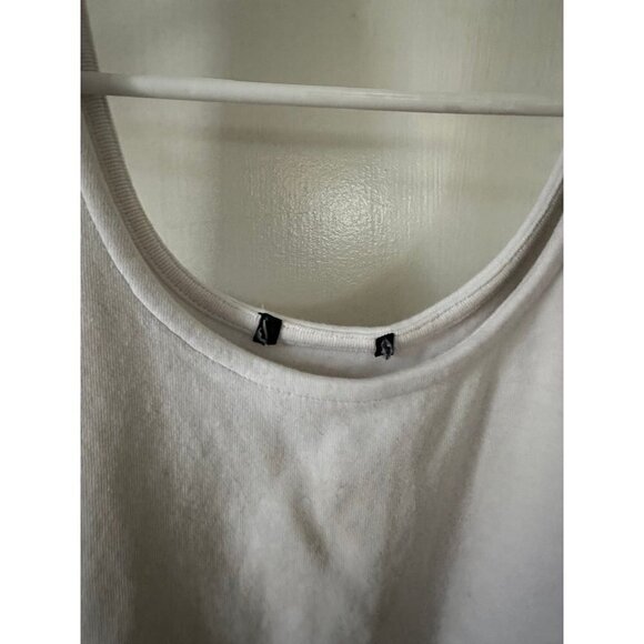 Women’s size Medium White with Metal Circles tank top - Picture 4 of 6